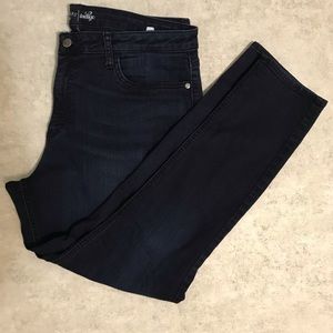 Riders By Lee Indigo 18M Dark Wash Blue Jeans